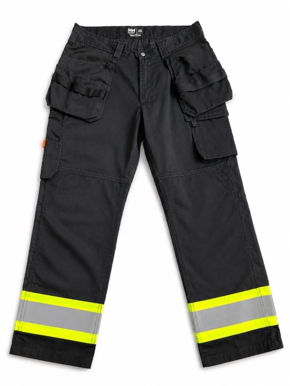 Helly Hansen HH Workwear Hi Vis Utility Work Pants Reflective Black 32x32​